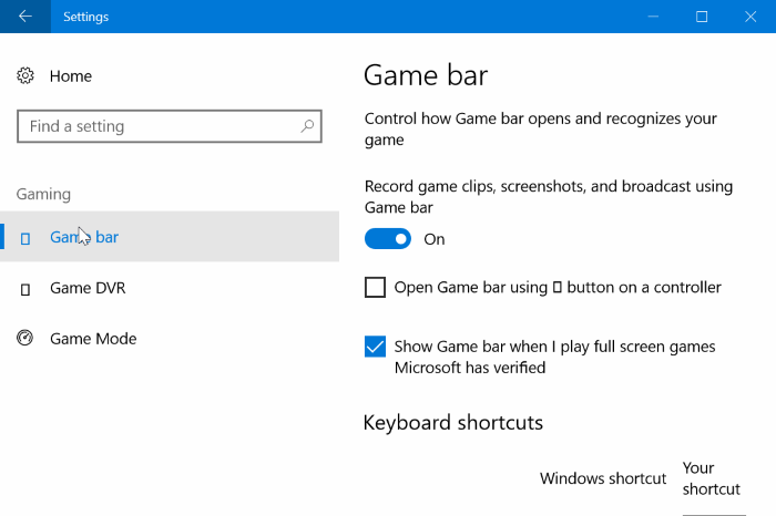 tombol game bar tidak muncul windows 10 11 terbaru