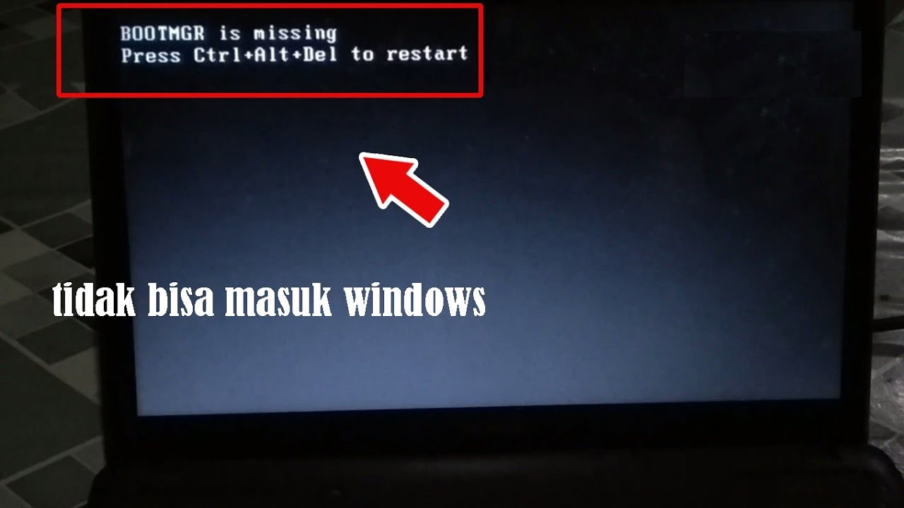 Laptop Tidak Bisa Booting di Windows 10