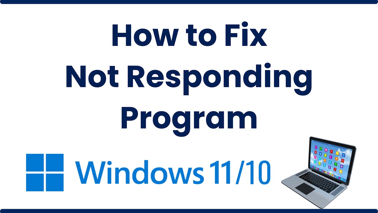 responding windows program fix