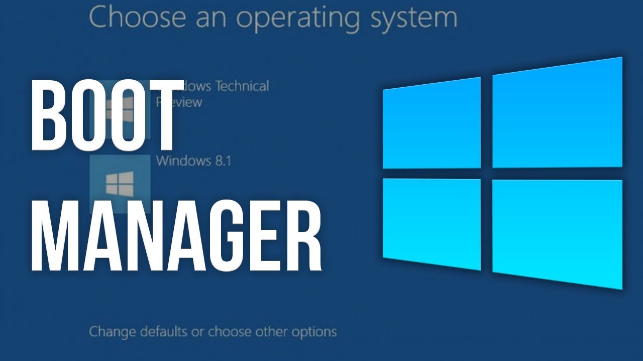 Windows Boot Manager di Windows 10