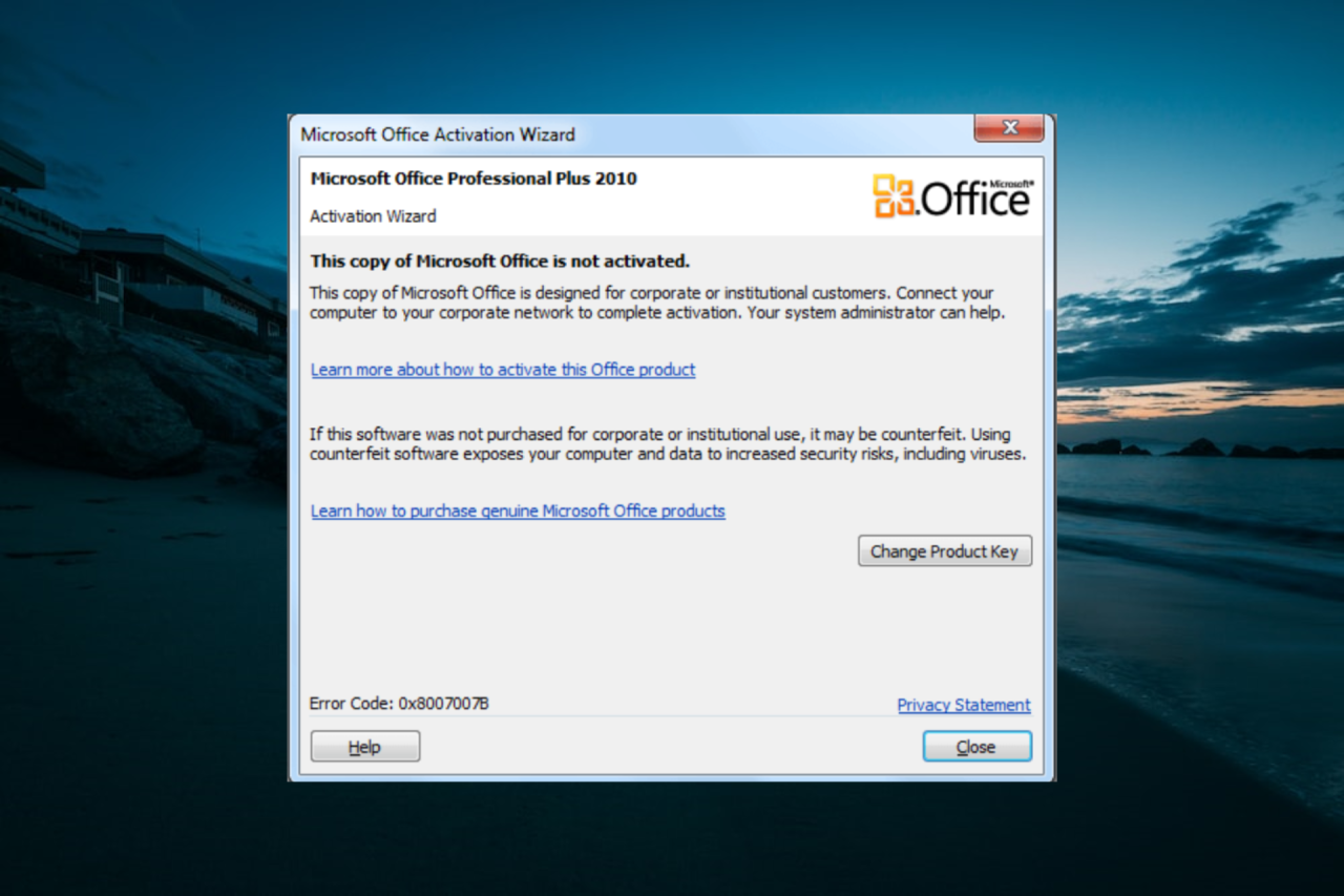 office activate activation wizard microsoft support appears prompts needs follow help if