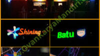 10 Motif Huruf Timbul Acrylic LED