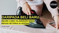 Baju Lengket Bekas Setrika? Hilangkan Dengan Cara Ini!