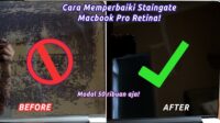 Cara Aman Membersihkan Layar Macbook Air